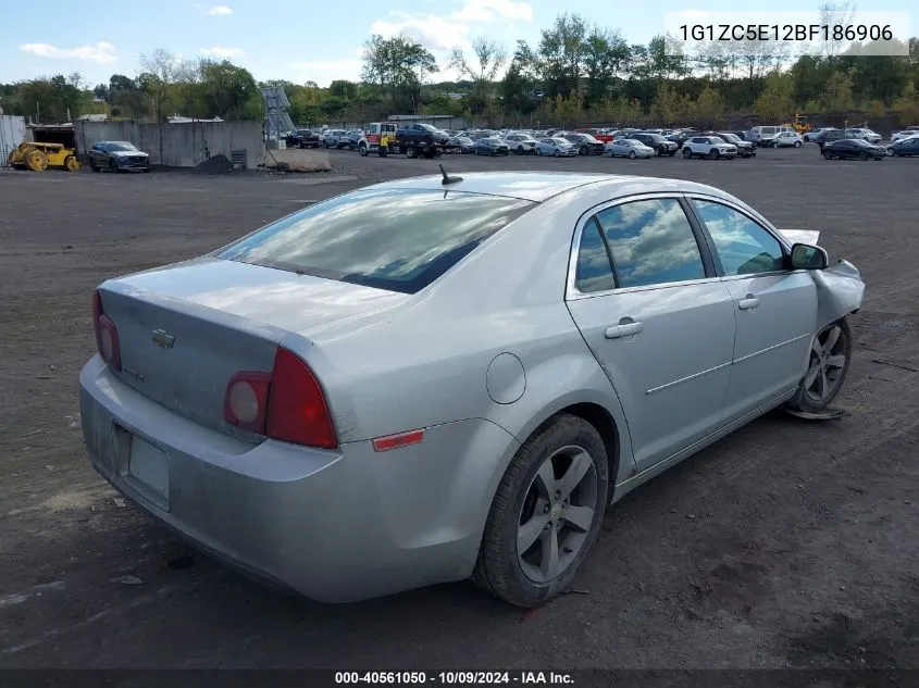 1G1ZC5E12BF186906 2011 Chevrolet Malibu 1Lt