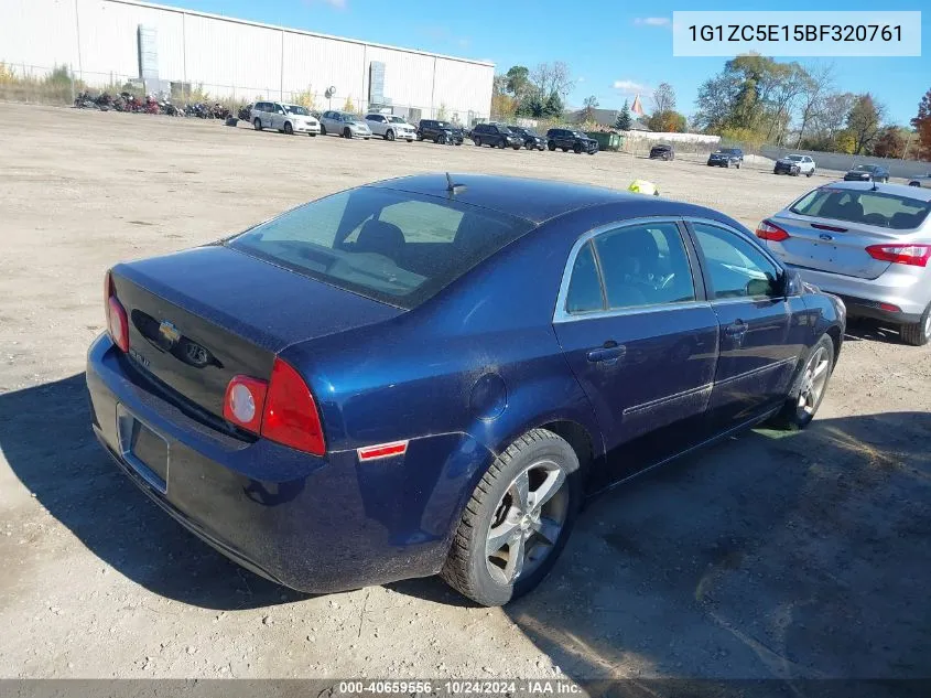 1G1ZC5E15BF320761 2011 Chevrolet Malibu 1Lt