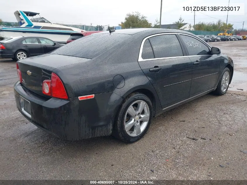 2011 Chevrolet Malibu 2Lt VIN: 1G1ZD5E13BF233017 Lot: 40695007