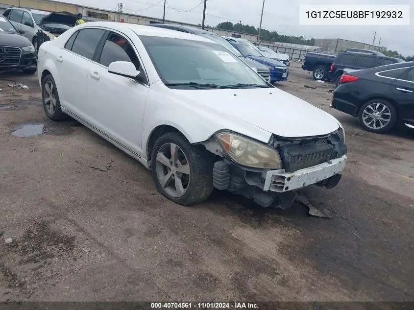 2011 Chevrolet Malibu 1Lt VIN: 1G1ZC5EU8BF192932 Lot: 40704561