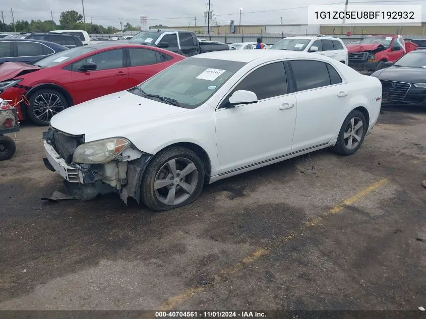 2011 Chevrolet Malibu 1Lt VIN: 1G1ZC5EU8BF192932 Lot: 40704561