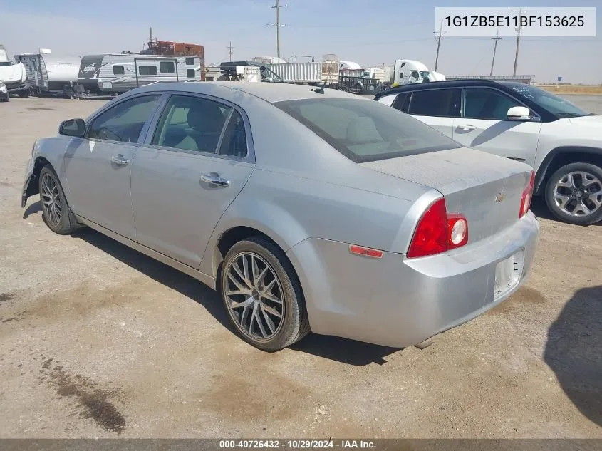 2011 Chevrolet Malibu Ls VIN: 1G1ZB5E11BF153625 Lot: 40726432