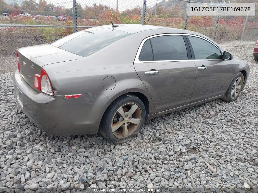 2011 Chevrolet Malibu 1Lt VIN: 1G1ZC5E17BF169678 Lot: 40728035