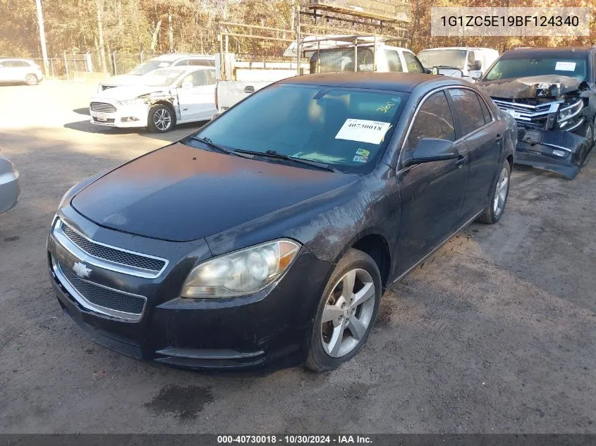 2011 Chevrolet Malibu Lt W/1Lt VIN: 1G1ZC5E19BF124340 Lot: 40730018