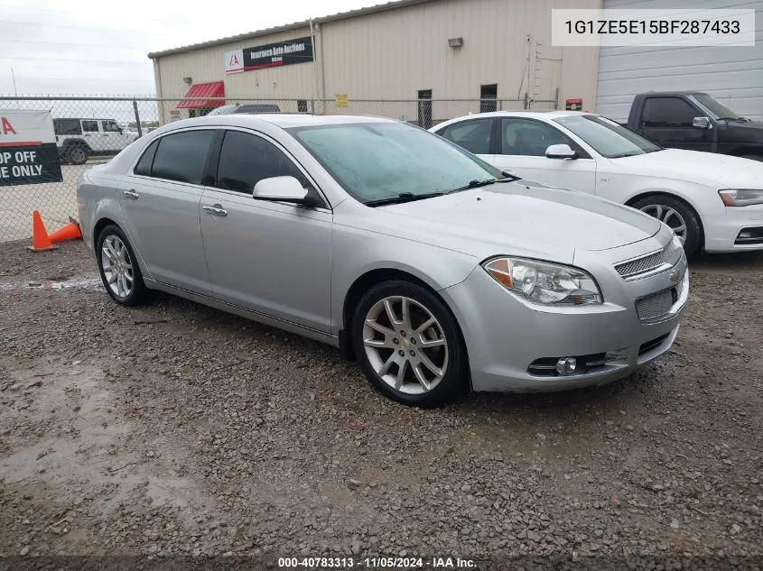 1G1ZE5E15BF287433 2011 Chevrolet Malibu Ltz