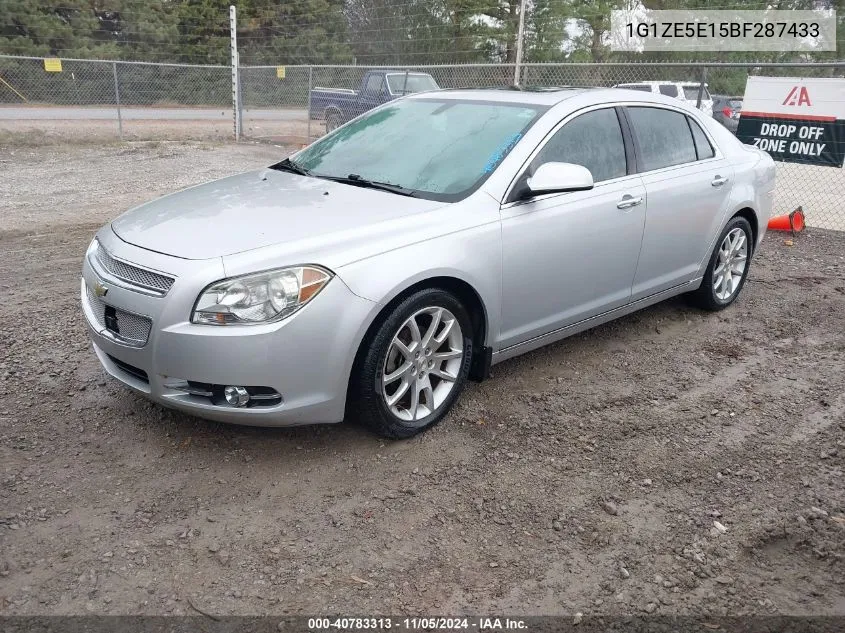 1G1ZE5E15BF287433 2011 Chevrolet Malibu Ltz