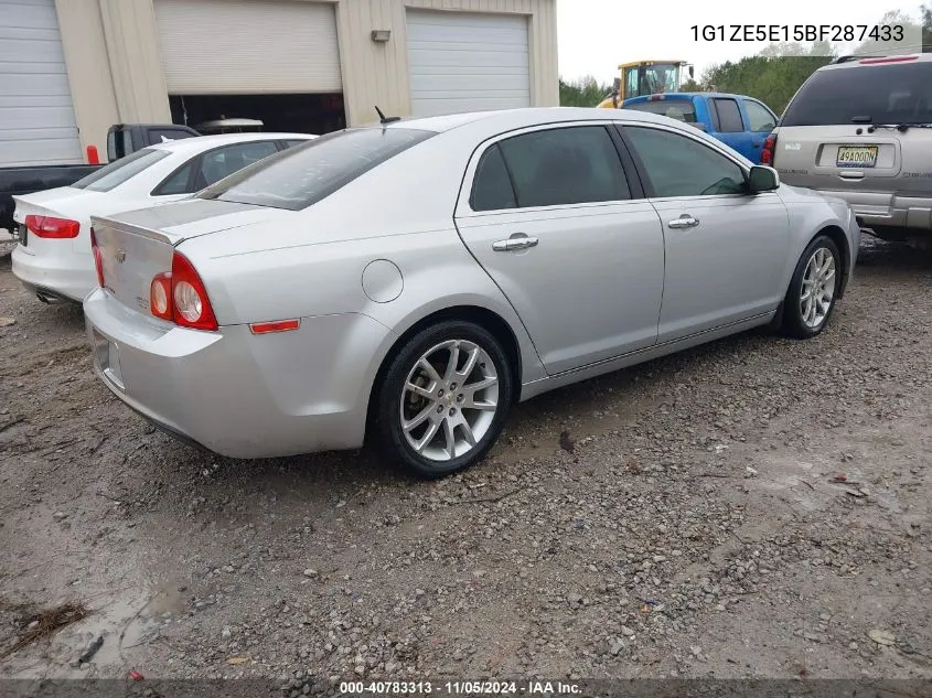 1G1ZE5E15BF287433 2011 Chevrolet Malibu Ltz