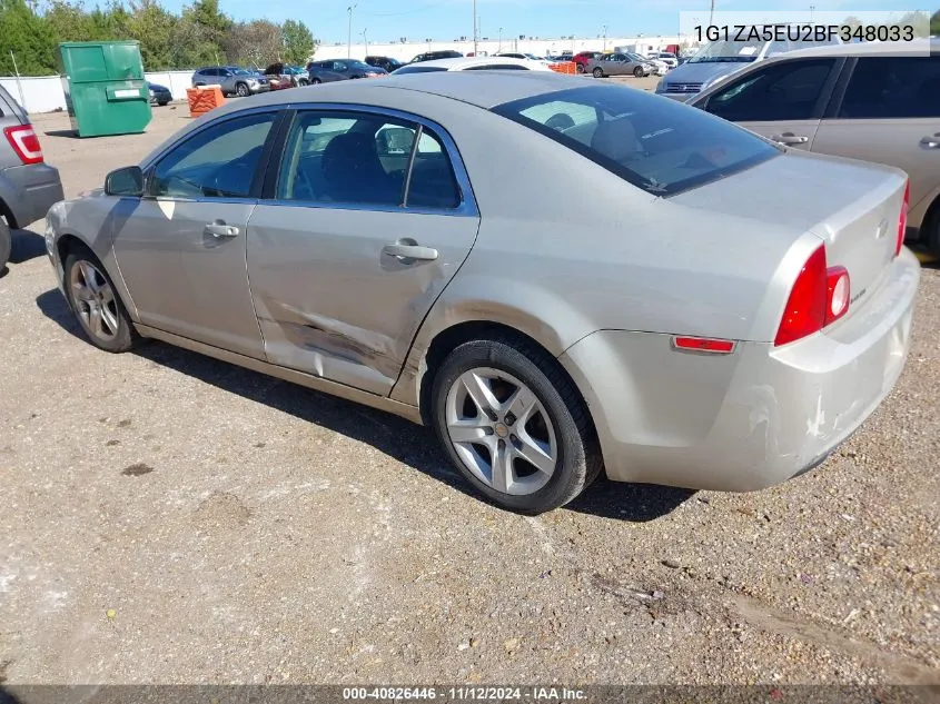 2011 Chevrolet Malibu Ls VIN: 1G1ZA5EU2BF348033 Lot: 40826446