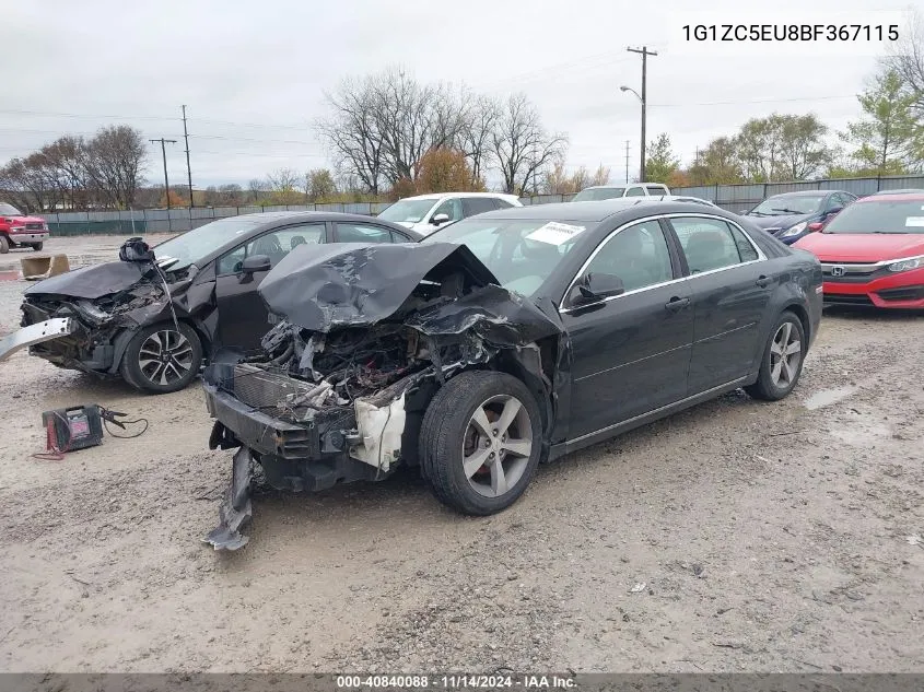 2011 Chevrolet Malibu 1Lt VIN: 1G1ZC5EU8BF367115 Lot: 40840088