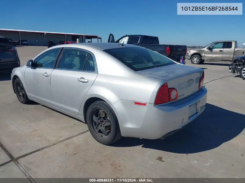 2011 Chevrolet Malibu Ls VIN: 1G1ZB5E16BF268544 Lot: 40848331