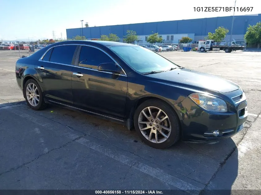 2011 Chevrolet Malibu Ltz VIN: 1G1ZE5E71BF116697 Lot: 40856158