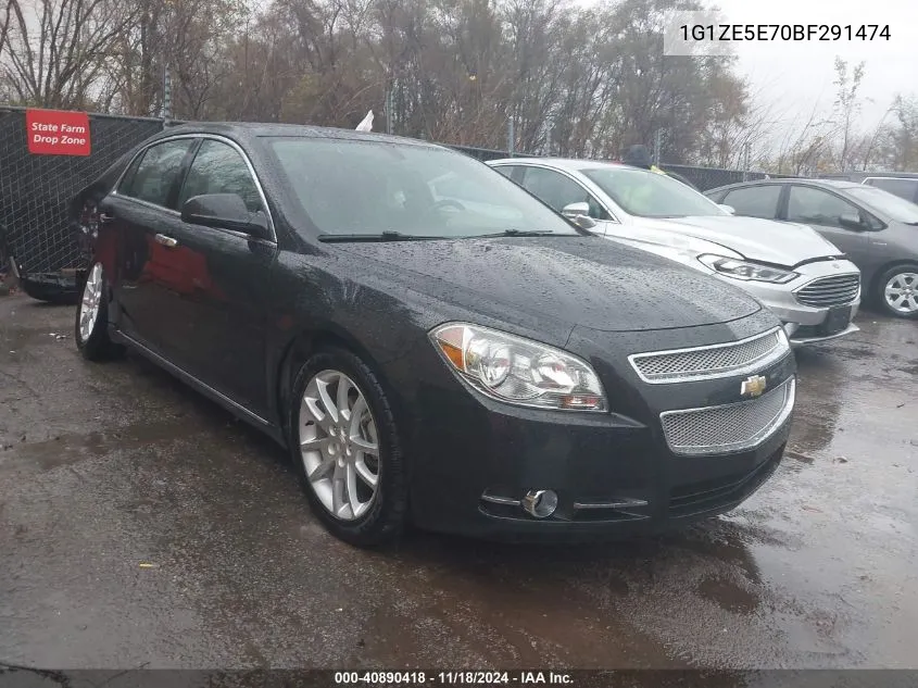 2011 Chevrolet Malibu Ltz VIN: 1G1ZE5E70BF291474 Lot: 40890418