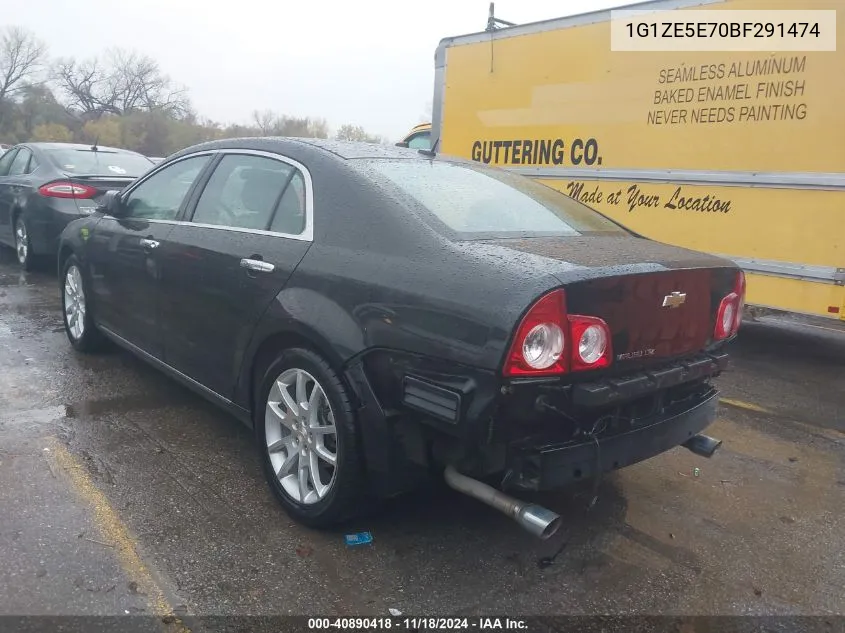 2011 Chevrolet Malibu Ltz VIN: 1G1ZE5E70BF291474 Lot: 40890418