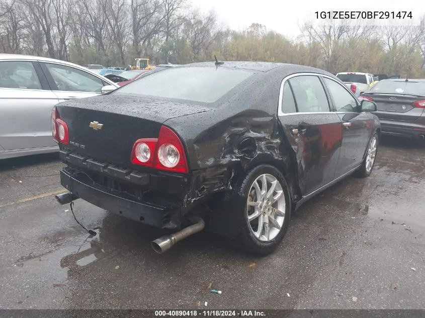 2011 Chevrolet Malibu Ltz VIN: 1G1ZE5E70BF291474 Lot: 40890418