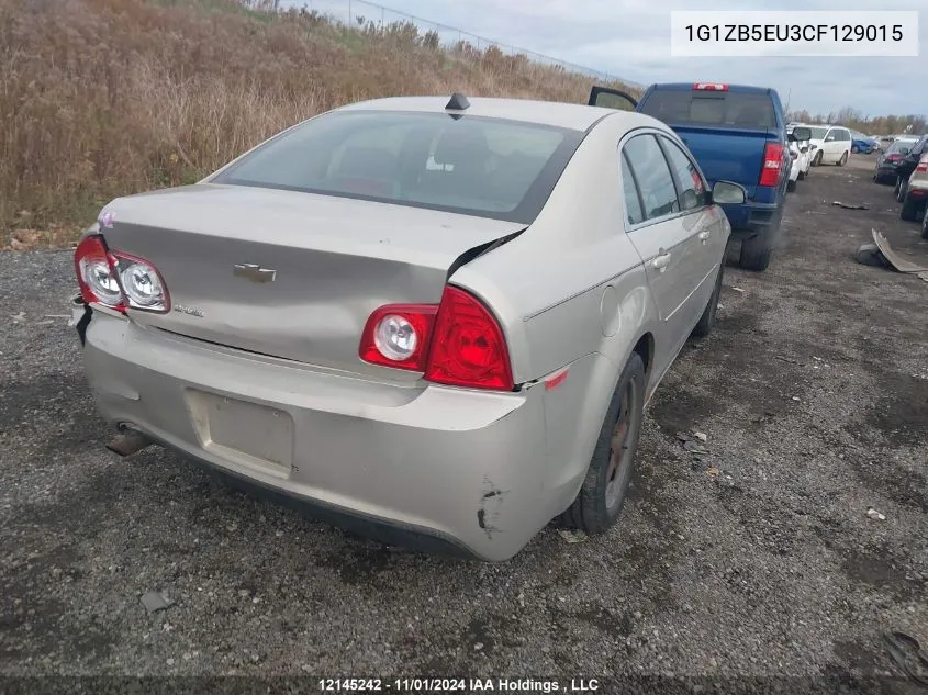 2012 Chevrolet Malibu VIN: 1G1ZB5EU3CF129015 Lot: 12145242