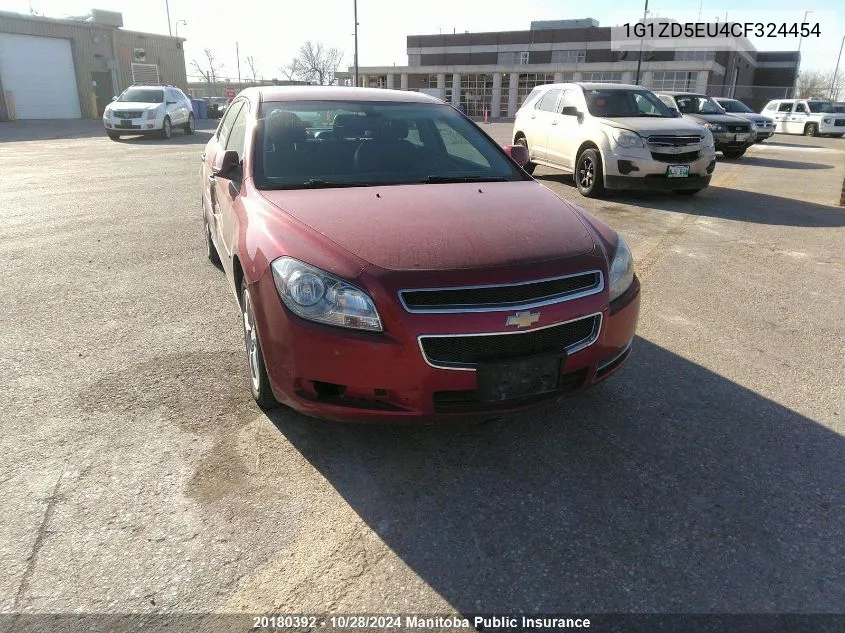 2012 Chevrolet Malibu Lt Platinum VIN: 1G1ZD5EU4CF324454 Lot: 20180392