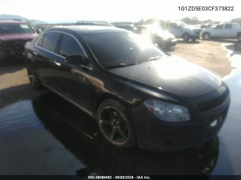 1G1ZD5E03CF373822 2012 Chevrolet Malibu 2Lt