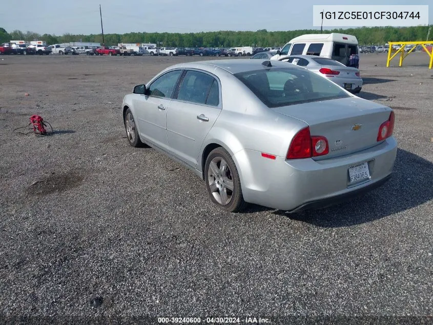 2012 Chevrolet Malibu 1Lt VIN: 1G1ZC5E01CF304744 Lot: 39240600