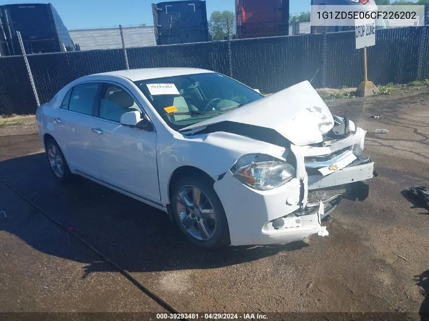 1G1ZD5E06CF226202 2012 Chevrolet Malibu 2Lt