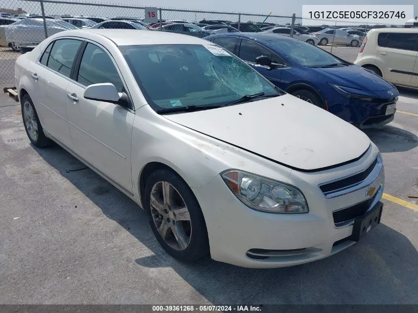 1G1ZC5E05CF326746 2012 Chevrolet Malibu 1Lt