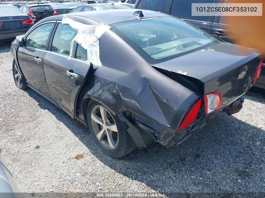 1G1ZC5E08CF353102 2012 Chevrolet Malibu 1Lt