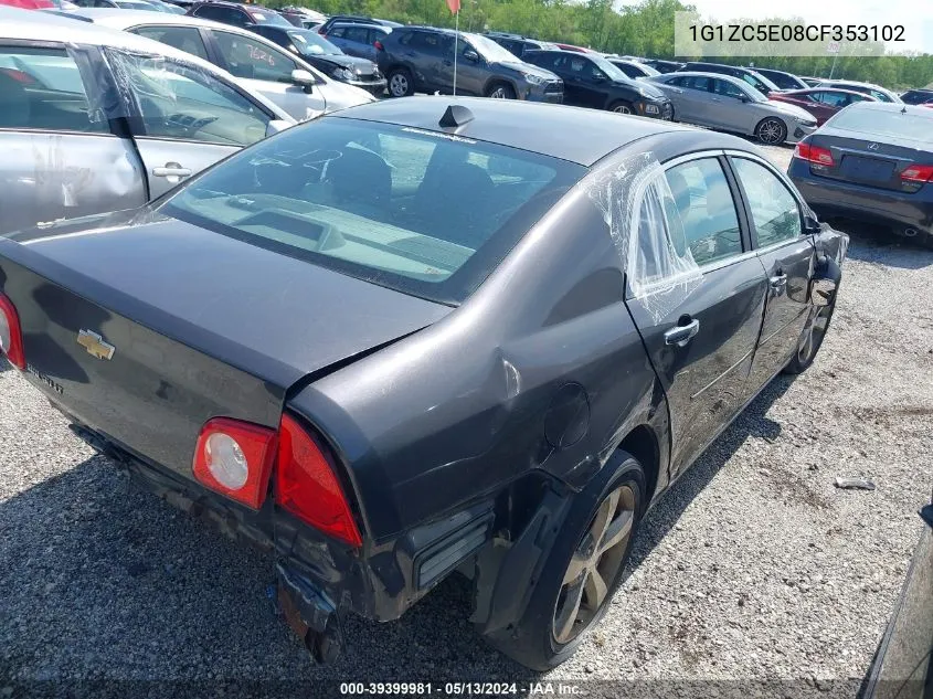 1G1ZC5E08CF353102 2012 Chevrolet Malibu 1Lt