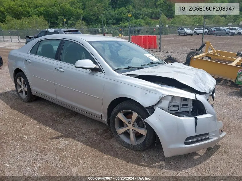 2012 Chevrolet Malibu 1Lt VIN: 1G1ZC5E06CF208947 Lot: 39447067