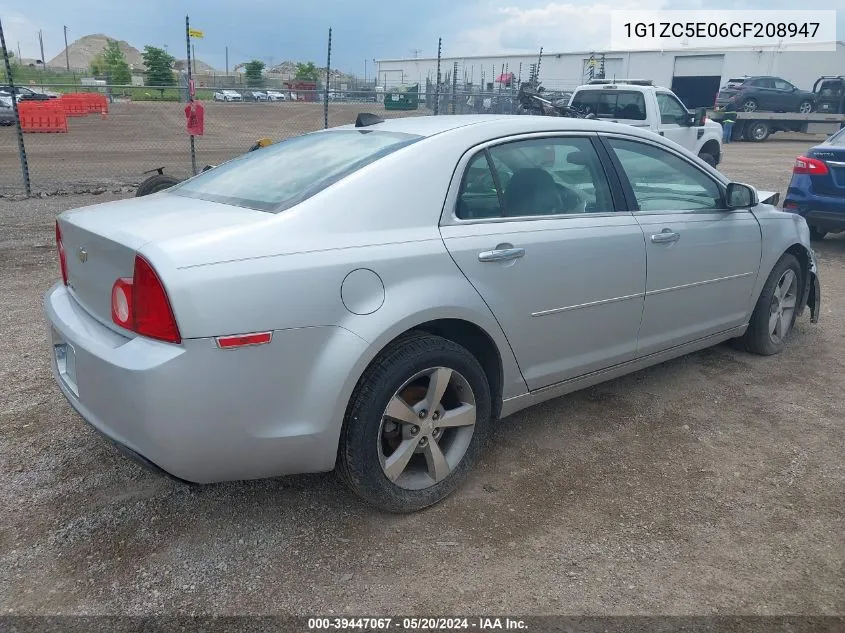 2012 Chevrolet Malibu 1Lt VIN: 1G1ZC5E06CF208947 Lot: 39447067