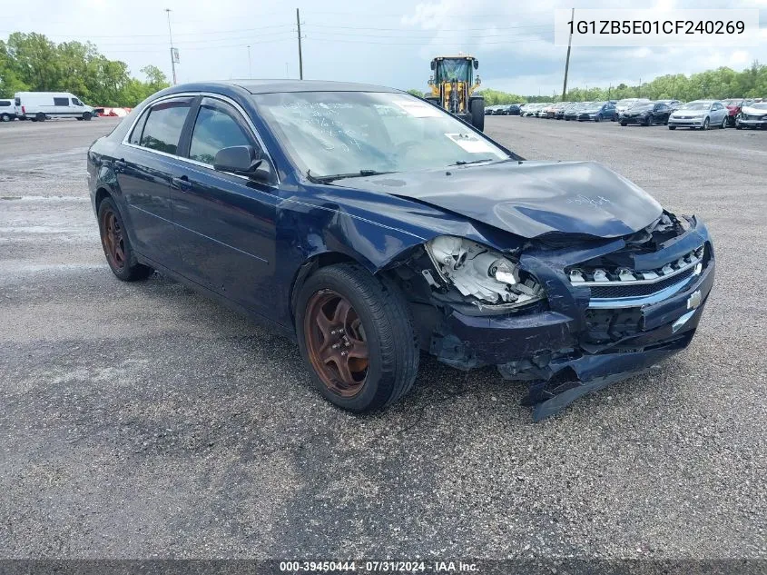 1G1ZB5E01CF240269 2012 Chevrolet Malibu Ls