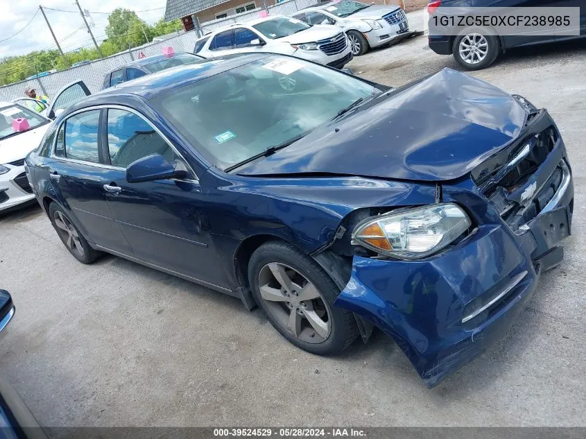 1G1ZC5E0XCF238985 2012 Chevrolet Malibu 1Lt