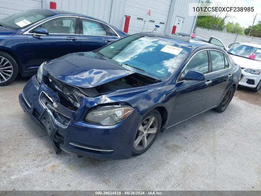 1G1ZC5E0XCF238985 2012 Chevrolet Malibu 1Lt