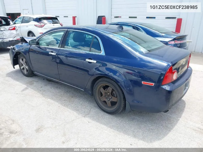 1G1ZC5E0XCF238985 2012 Chevrolet Malibu 1Lt