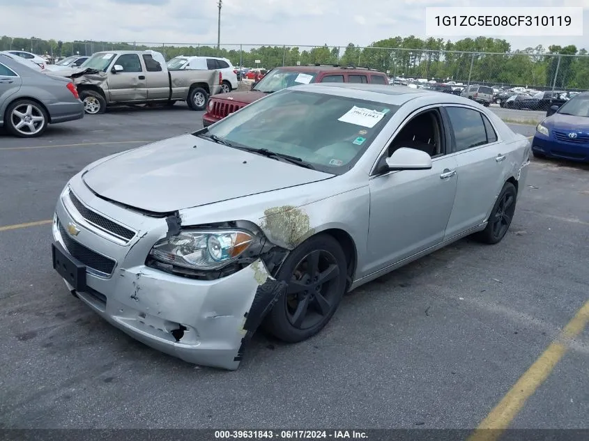 2012 Chevrolet Malibu 1Lt VIN: 1G1ZC5E08CF310119 Lot: 39631843