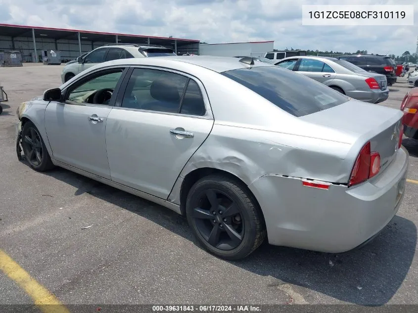 1G1ZC5E08CF310119 2012 Chevrolet Malibu 1Lt