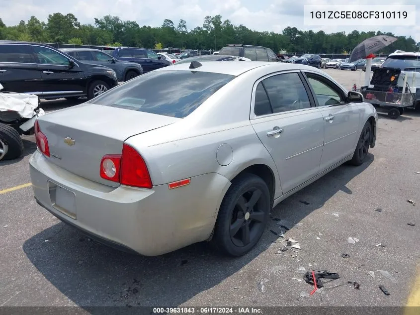 1G1ZC5E08CF310119 2012 Chevrolet Malibu 1Lt