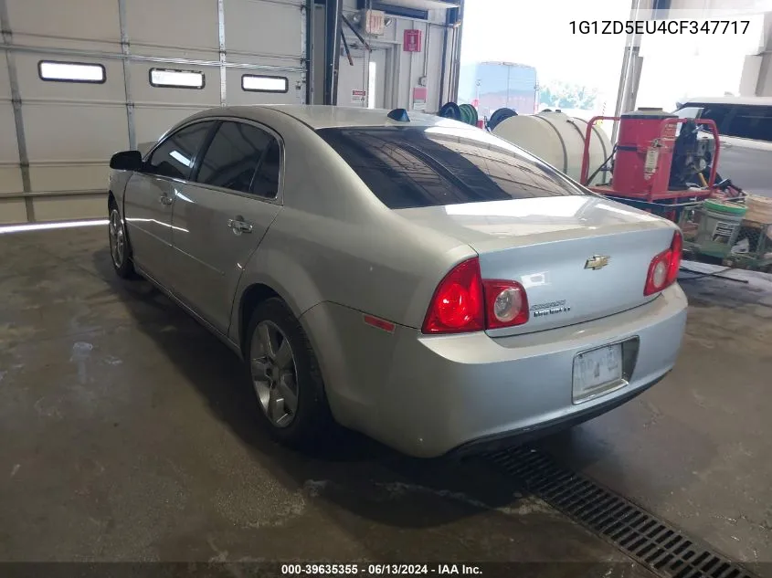 2012 Chevrolet Malibu 2Lt VIN: 1G1ZD5EU4CF347717 Lot: 39635355