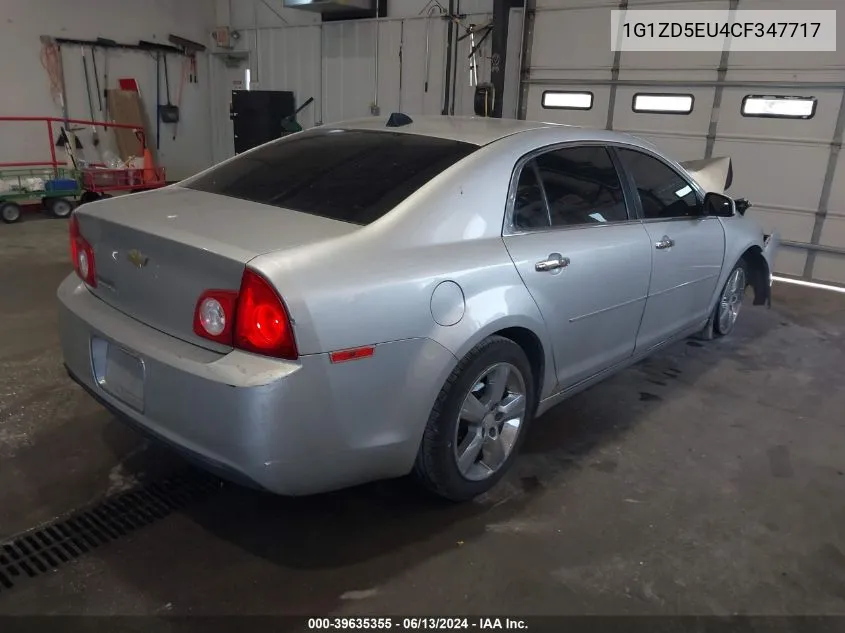 2012 Chevrolet Malibu 2Lt VIN: 1G1ZD5EU4CF347717 Lot: 39635355