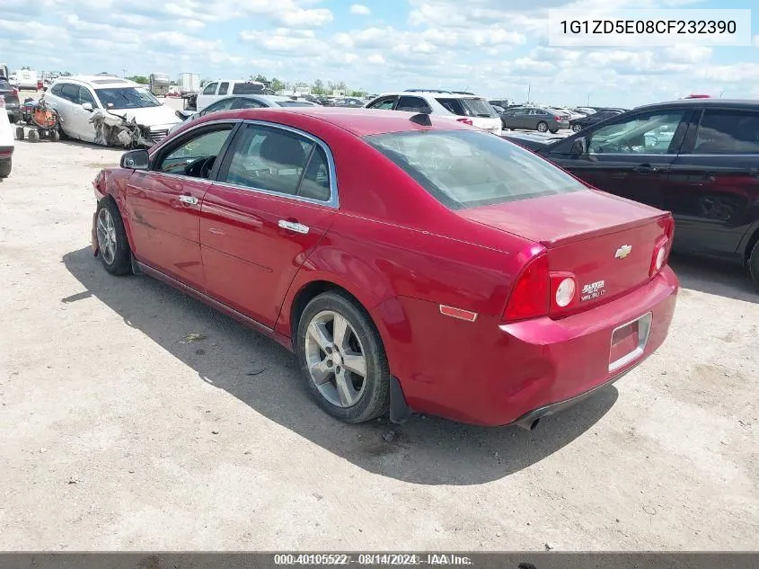 1G1ZD5E08CF232390 2012 Chevrolet Malibu 2Lt