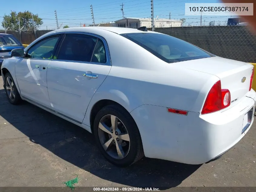 2012 Chevrolet Malibu 1Lt VIN: 1G1ZC5E05CF387174 Lot: 40420248