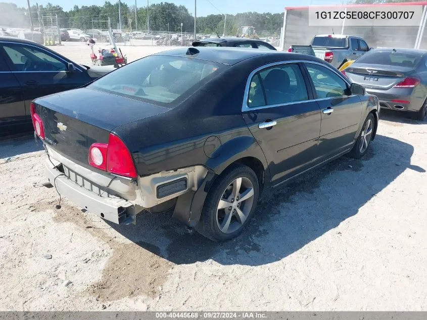 2012 Chevrolet Malibu 1Lt VIN: 1G1ZC5E08CF300707 Lot: 40445668