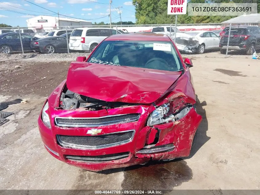 2012 Chevrolet Malibu 2Lt VIN: 1G1ZD5E08CF363691 Lot: 40447769