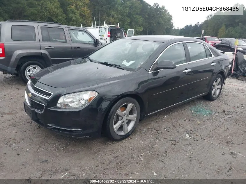 2012 Chevrolet Malibu 2Lt VIN: 1G1ZD5E04CF368435 Lot: 40452792