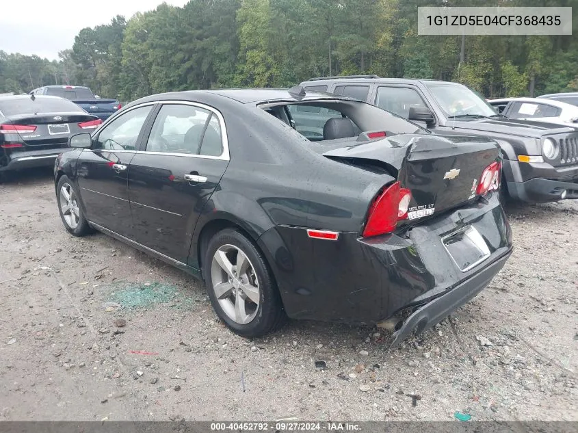 2012 Chevrolet Malibu 2Lt VIN: 1G1ZD5E04CF368435 Lot: 40452792