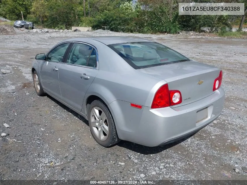 2012 Chevrolet Malibu Ls VIN: 1G1ZA5EU8CF340388 Lot: 40457126