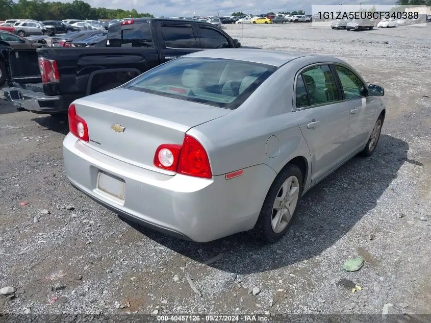 2012 Chevrolet Malibu Ls VIN: 1G1ZA5EU8CF340388 Lot: 40457126