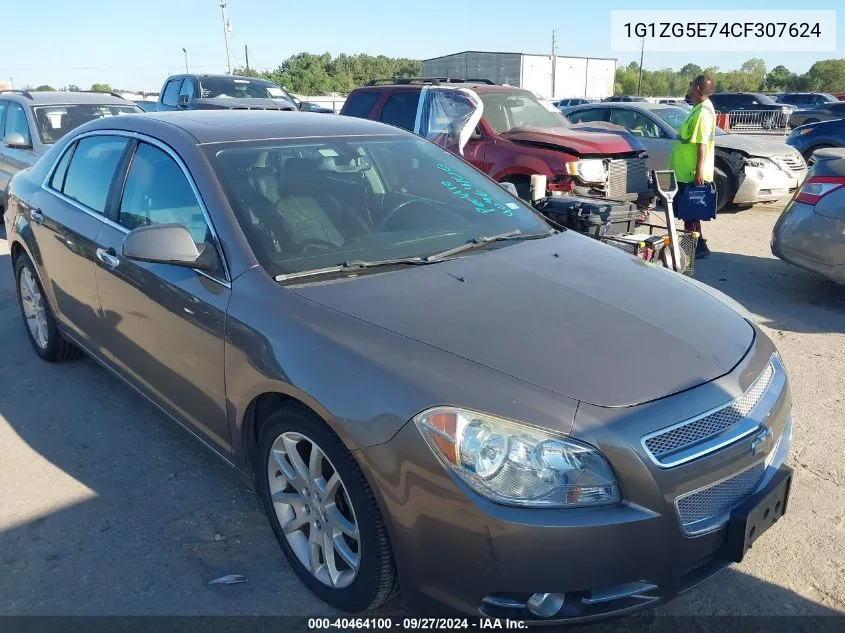 2012 Chevrolet Malibu 2Lz VIN: 1G1ZG5E74CF307624 Lot: 40464100