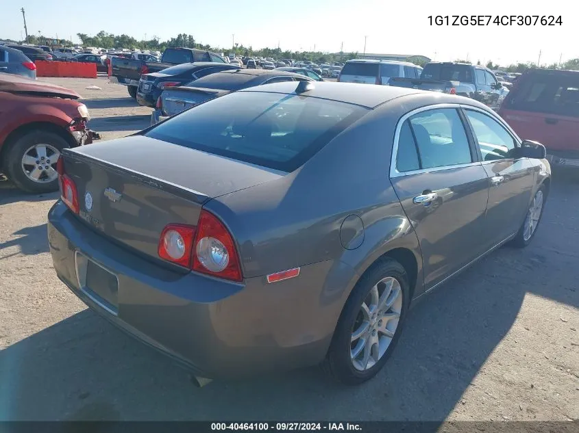 2012 Chevrolet Malibu 2Lz VIN: 1G1ZG5E74CF307624 Lot: 40464100