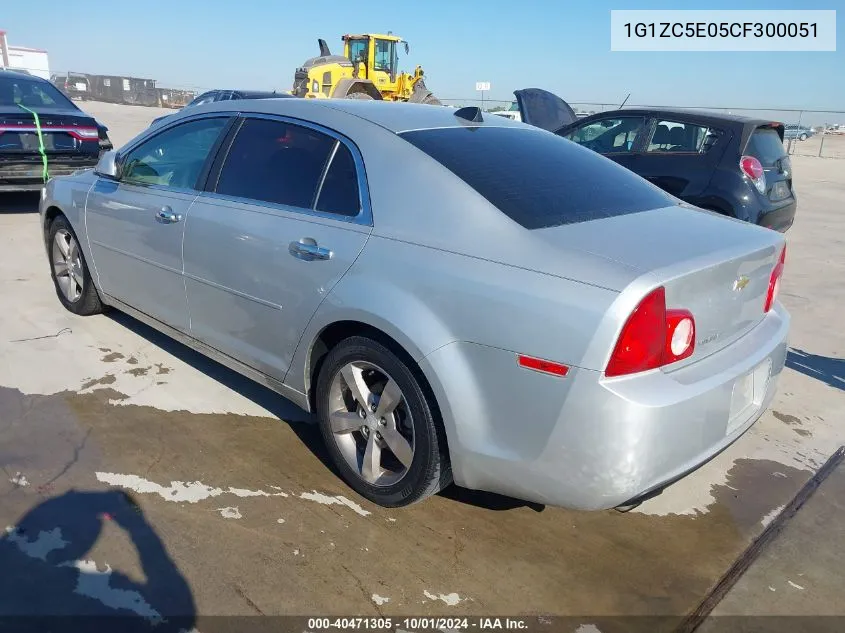 2012 Chevrolet Malibu 1Lt VIN: 1G1ZC5E05CF300051 Lot: 40471305