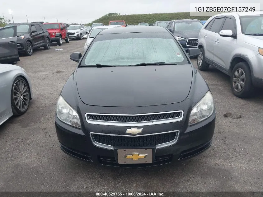 1G1ZB5E07CF157249 2012 Chevrolet Malibu Ls