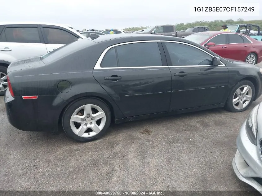 2012 Chevrolet Malibu Ls VIN: 1G1ZB5E07CF157249 Lot: 40529755